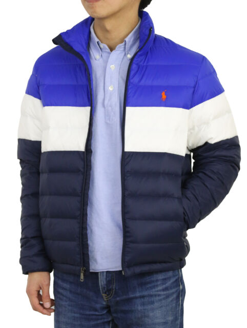 polo men's packable down jacket