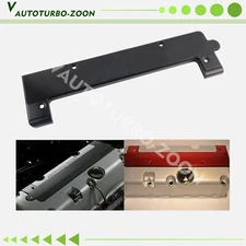 Black Aluminum Coil Pack Spark Plug Cover for Honda DOHC VTEC K20 K24 K Series