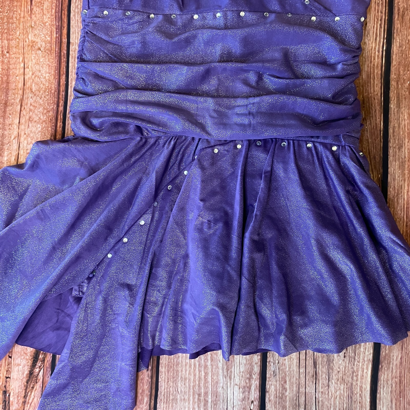 GIRLS REVOLUTION DANCEWEAR PURPLE DANCE COSTUME D… - image 5
