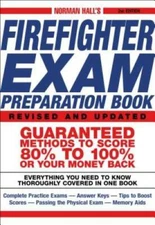 Norman Hall's Firefighter Exam Preparation Book - Paperback - GOOD