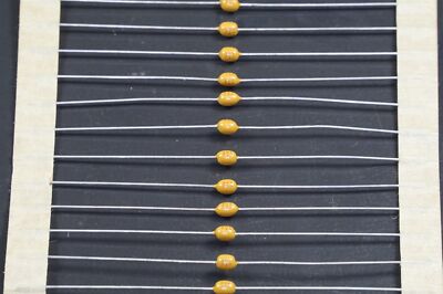 Lot of 50 SA105E104ZAA AVX Ceramic Capacitor 50V 0.1uF +80% -20% Z5U Axial NOS