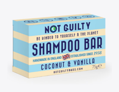 Not Guilty - Shampoo Bar - Coconut & Vanilla - (30er Pack) - 75g