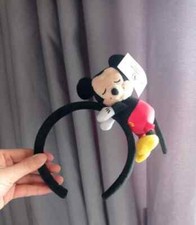 Disney Mickey Mouse Plush Doll Headband - NEW