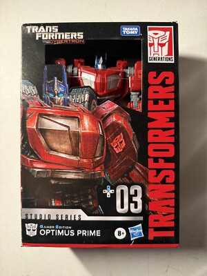 Transformers Toys Studio Series Voyager Class 03 Gamer Edition Optimus Prime Toy