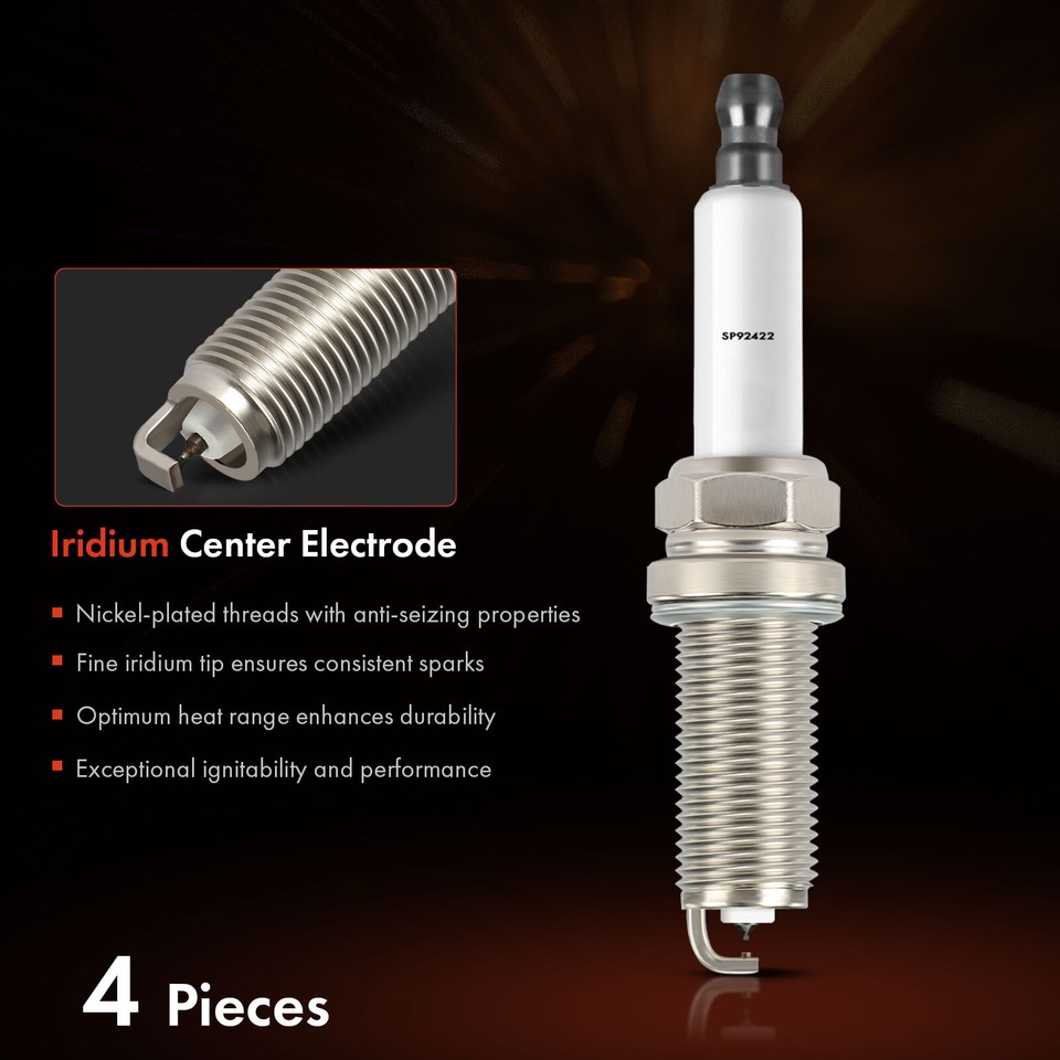 4x 18846-10060 Iridium SILZKR6B10E Spark Plugs Fit Hyundai ACCENT KIA RIO SOUL E