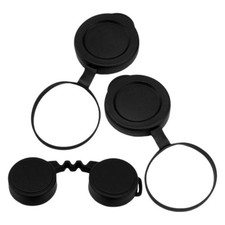 Objective Lens Caps Rubber Covers for Binoculars Outdoor Accessories