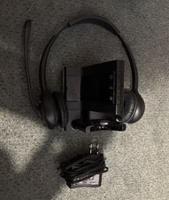 Plantronics Wireless Headset AL8-WO2 81242 System Base  Headset