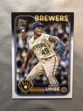 2024 Topps Japan Edition #42 Abner Uribe Milwaukee Brewers Rookie