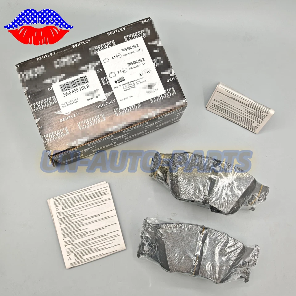 全新 原始设备制造商 宾利 前刹车片套件 适合宾利 Continental GT GTC Flying Spur — 第 3/4 张图片
