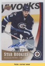 2015-16 Upper Deck Star Rookies Box Set Auto Nicolas Petan #13 Auto READ 0f8