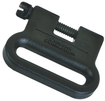 The Outdoor Connection Brute 1-Inch Swivel Set, Black 