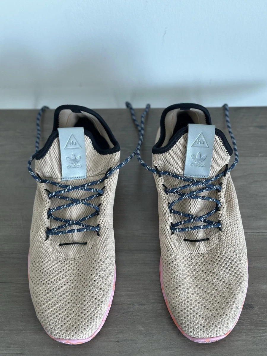 Adidas Tennis HU x Pharrell Williams Pink Marble‎ 2017 Shoes Sneakers Men Size 5 Size 5 - Pharrell x adidas Tennis Hu Pink Marble for sale  main image 2