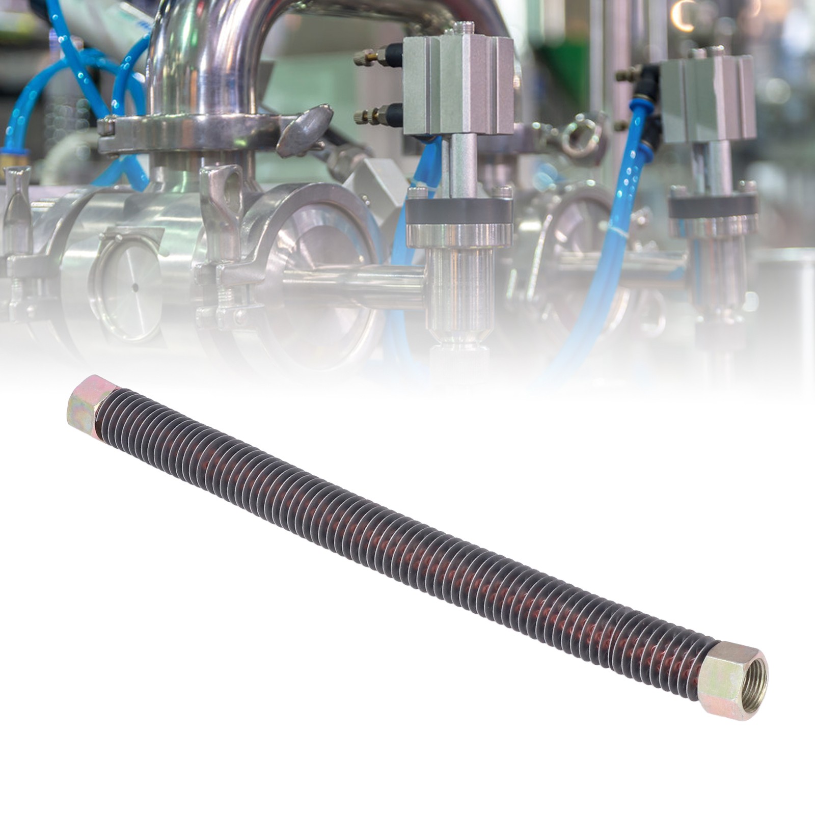 Air Compressor Exhaust Tube Discharge Hose Connector Pipe Connecting Tube 12mm A