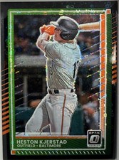 Heston Kjerstad 2025 Panini Donruss Baseball #8 Optic Circles