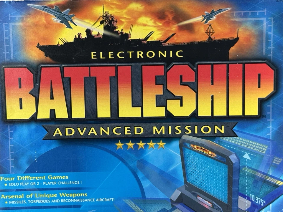 Juego de 5 barcos Electronic Battleship Advanced Mission 2000 piezas de repuesto OEM Foto 4 de 4
