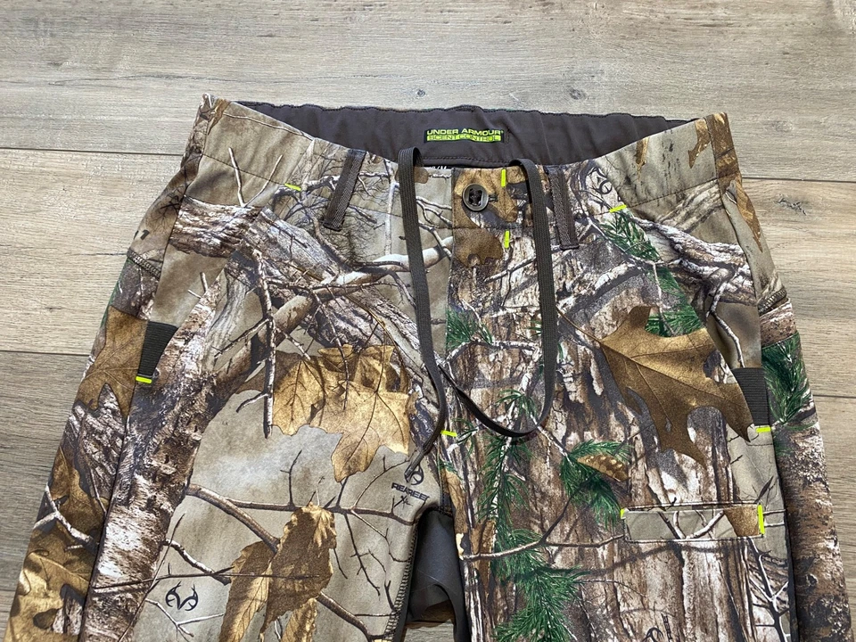 Under Armour Scent Control Mens M X 32 Drawstring Realtree XTRA Hunting Pants - Image 2 of 4