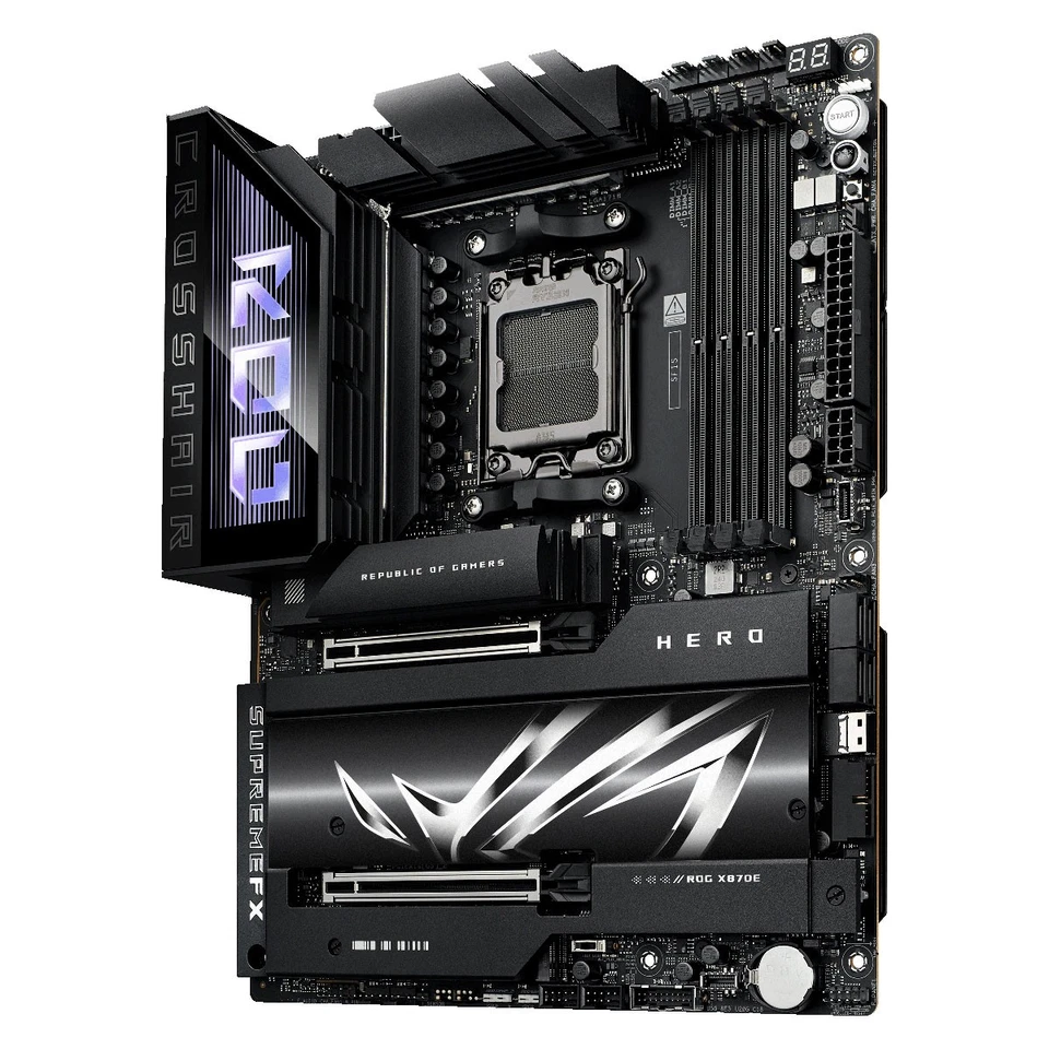 ASUS ROG CROSSHAIR X870E HERO Mainboard Sockel AM5 - Bild 4 von 4