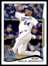 2014 Topps Emilio Bonifacio Kansas City Royals #322