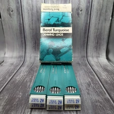 Berol Turquoise Eagle Drawing Leads 2375 2H 69 Leads Half Gross 5x Dozen 1x 9