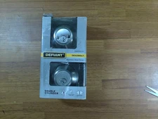 Defiant Double Cylinder Deadbolt Stainless Steel Part Number 1008 974 317