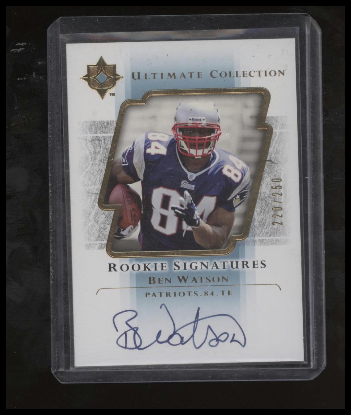 Ben Watson Ultimate Collection #109 Autograph