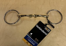 Neue Schule Verbindend Salox Loose Ring Snaffle Bit - 5 1/4" - 133/16mm