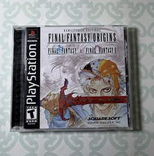 PS1 Final Fantasy Origins Complete Black Label CIB  Sony Playstation 1 Tested