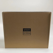 New SNOM D785N High-End VoIP Desk Phone 00004601 Black
