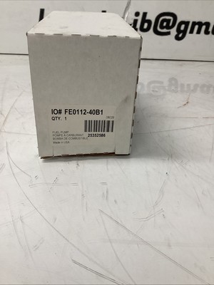 FE0112-40B1 Fuel Pump  | Made in USA | 25352586 FE0112-40B1 Q-490