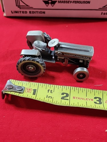 Spec-cast Pewter Collectibles Massey Ferguson 135 Tractor Limited Ed. 1 Of 7500 - Picture 4 of 4