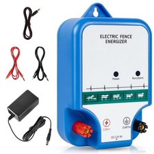 Electric Fence Charger for Livestock - 10.5 kV 2 Joules High-Power Electric F...
