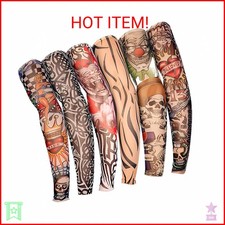 YARIEW Temporary Tattoo Sleeves for Men Arm Sleeves for Men