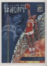 2018 Donruss Optic All Clear for Takeoff Fast Break Holo Prizm Spud Webb #7 0bn8