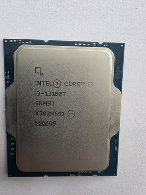 13th Gen. Intel Core i3-13100T CPU SRMBT 2.5 GHz LGA-1700 Desktop Processor