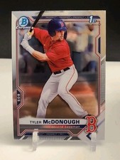 2021 Bowman Draft Chrome Tyler McDonough #BDC-3 1st Bowman RC
