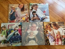 LOT x 5 American Girl Doll Catalogs 2002 - 2005 Summer Fall Holiday 5