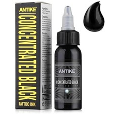 Black Tattoo Ink 1 Oz Pro Tattoo Ink Concentrated Black 30Ml USA Standard Pigmen