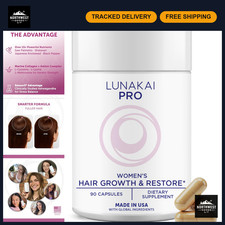 Hair Growth Supplement for Women - USA Made, 90 Capsules, Boost Thinning Hair