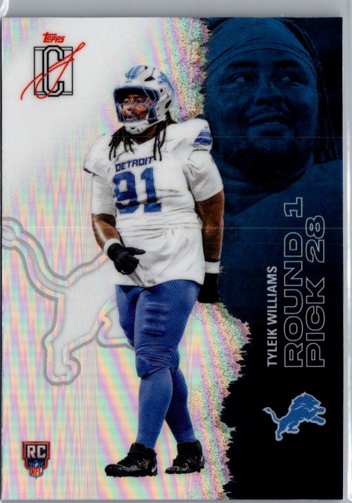 2025 Topps Signature Class #157 Tyleik Williams Chrome Refractor