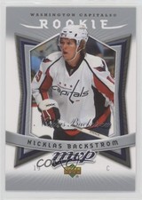2007-08 Upper Deck MVP Rookie Nicklas Backstrom #358 0ol8