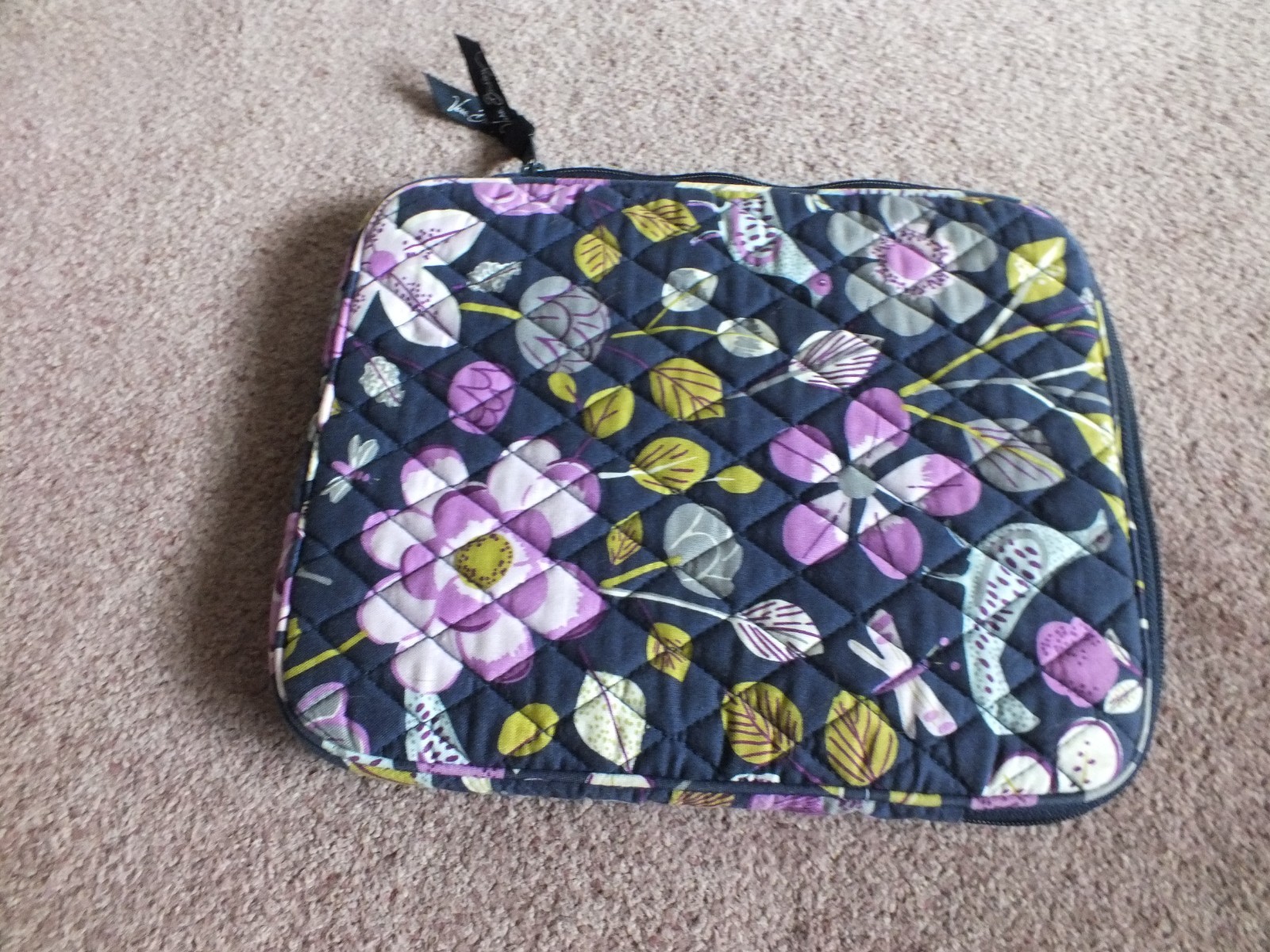 Vera Bradley E Reader Case Tablet Case Navy Purpl… - image 2