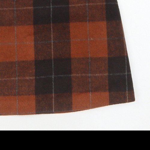 New Look Women's Brown Check Pencil Skirt, Size 6 - Picture 11 of 12