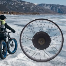 26" Rear Hub Motor LCD E-Bike Electric Bicycle Conversion Kit Fat Tire 48V 1500W