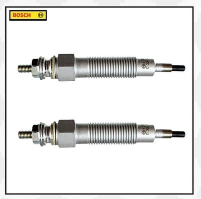 2X Original BOSCH Glühkerzen 0 250 312 007 Glow Plug