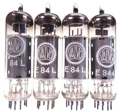 4x E84L = EL84 = 7320 Valvo - Siemens&Halske quad Radio Röhre tube NEW NOS - Bild 1 von 4