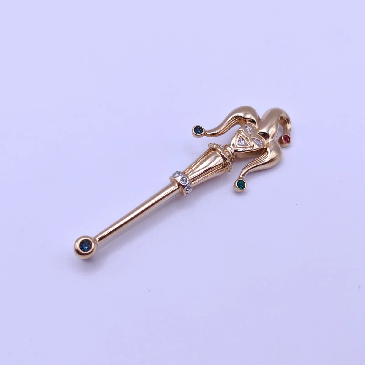 ⭐ Pierre Lang Brosche Anstecknadel Stecker Pin Anhänger Perle Stein Gold 069 ⭐
