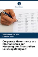 Corporate Governance Als Mechanismus Zur Messung Der Finanziellen...