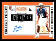 2019 Panini Contenders Draft Picks - College Ticket Jamel Dean Auto #229 ( RC)