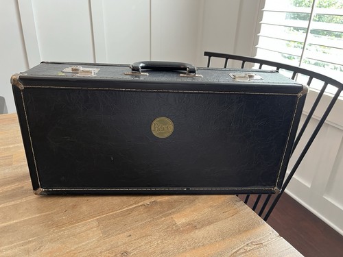 Vintage Bach Black Trumpet Case ONLY FREE SHIPPING