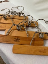 Hangers - Wood  Wire "Setwell" Lot of 6
